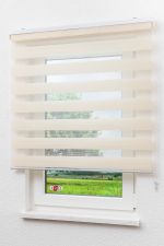 Vorschau Lysel Outlet - Doppelrollo Solid mit Miniblende Hellbeige