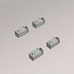 Vorschau SET - Support de serrage LYSEL HOME #1W grau