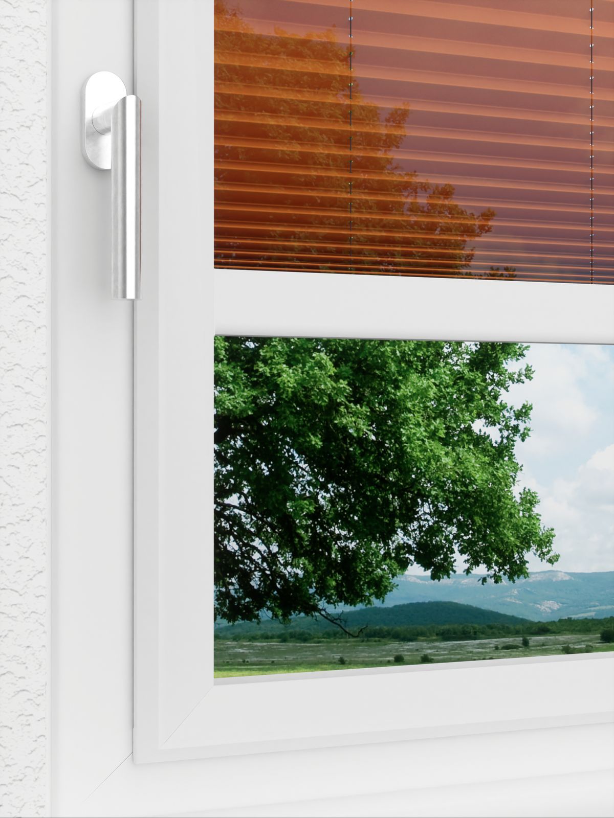 Detailansicht LYSEL HOME Plissee 429A Flame