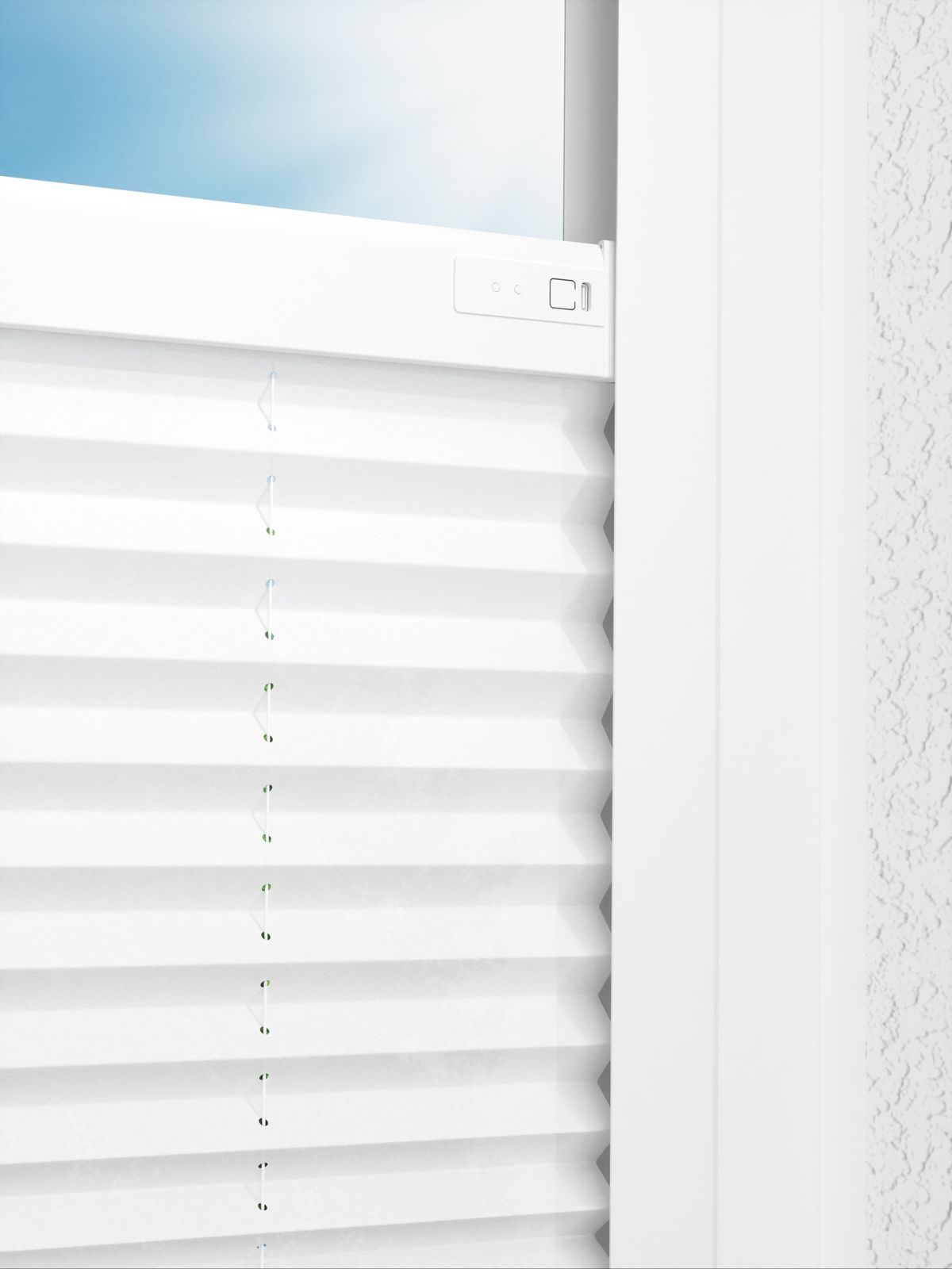 Detailansicht LYSEL HOME Store plissé 205A Crepe