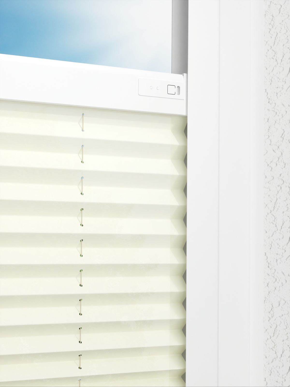 Detailansicht LYSEL HOME Store plissé 207A Crêpe