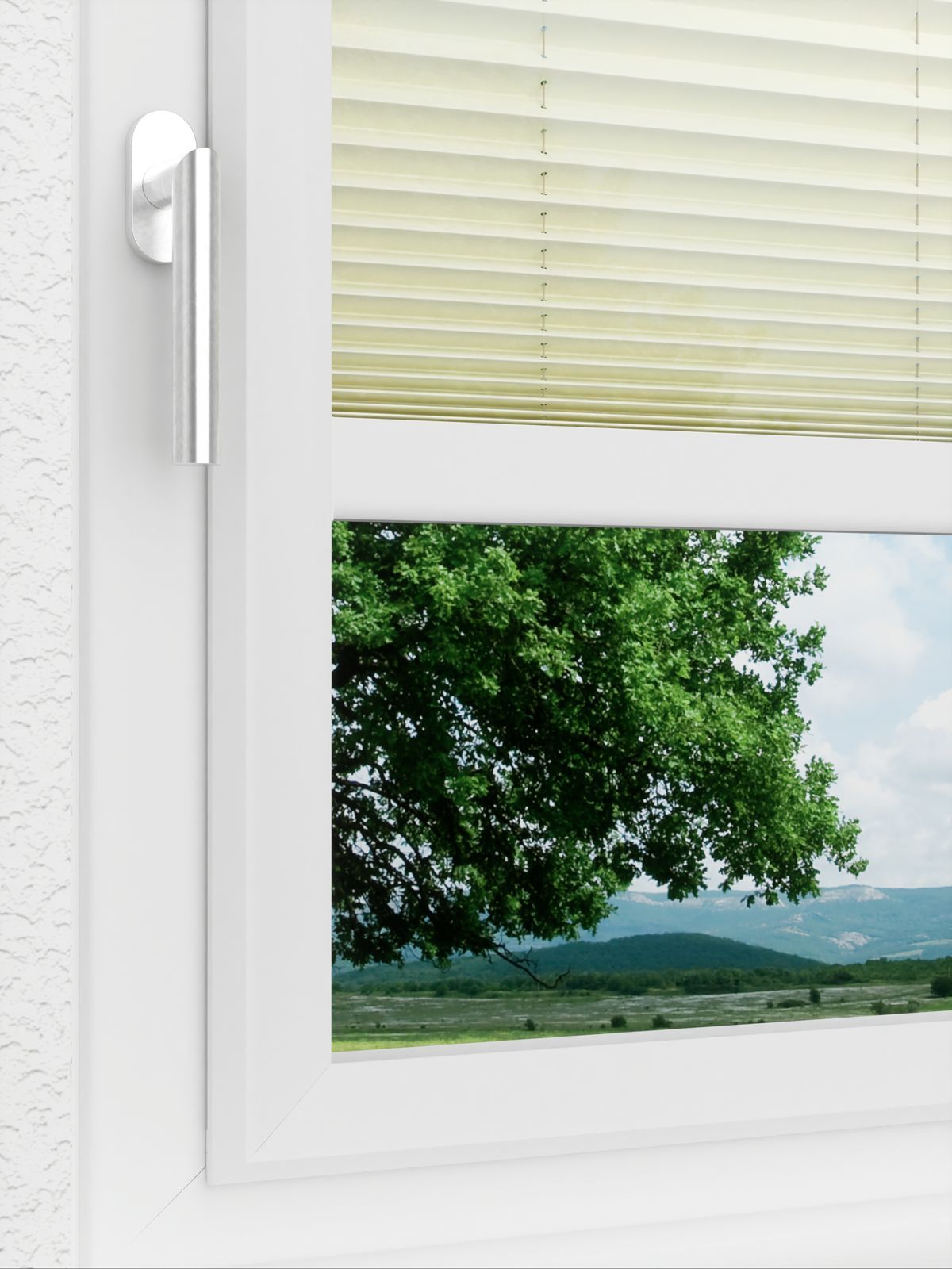 Detailansicht LYSEL HOME Store plissé 207A Crêpe