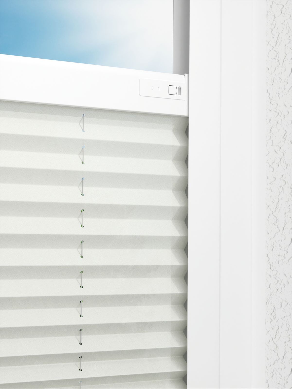 Detailansicht LYSEL HOME Store plissé 206A Crepe