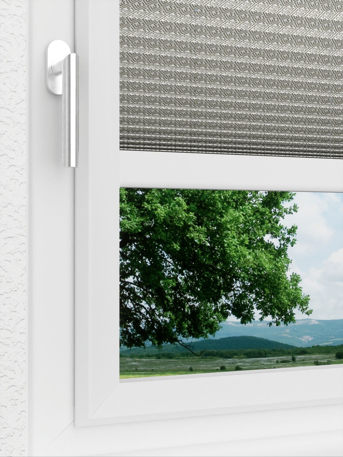 Detailansicht LYSEL HOME plissé 210A Krepp