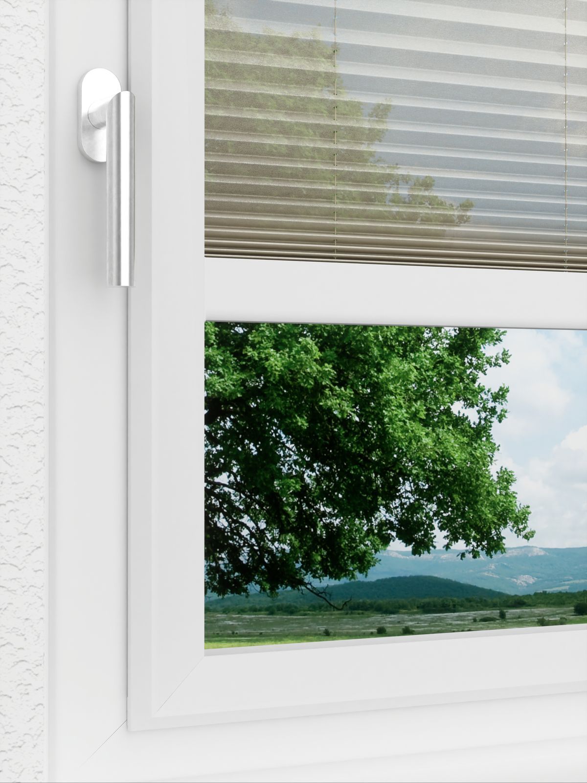 Detailansicht LYSEL HOME Store plissé 110A Nero