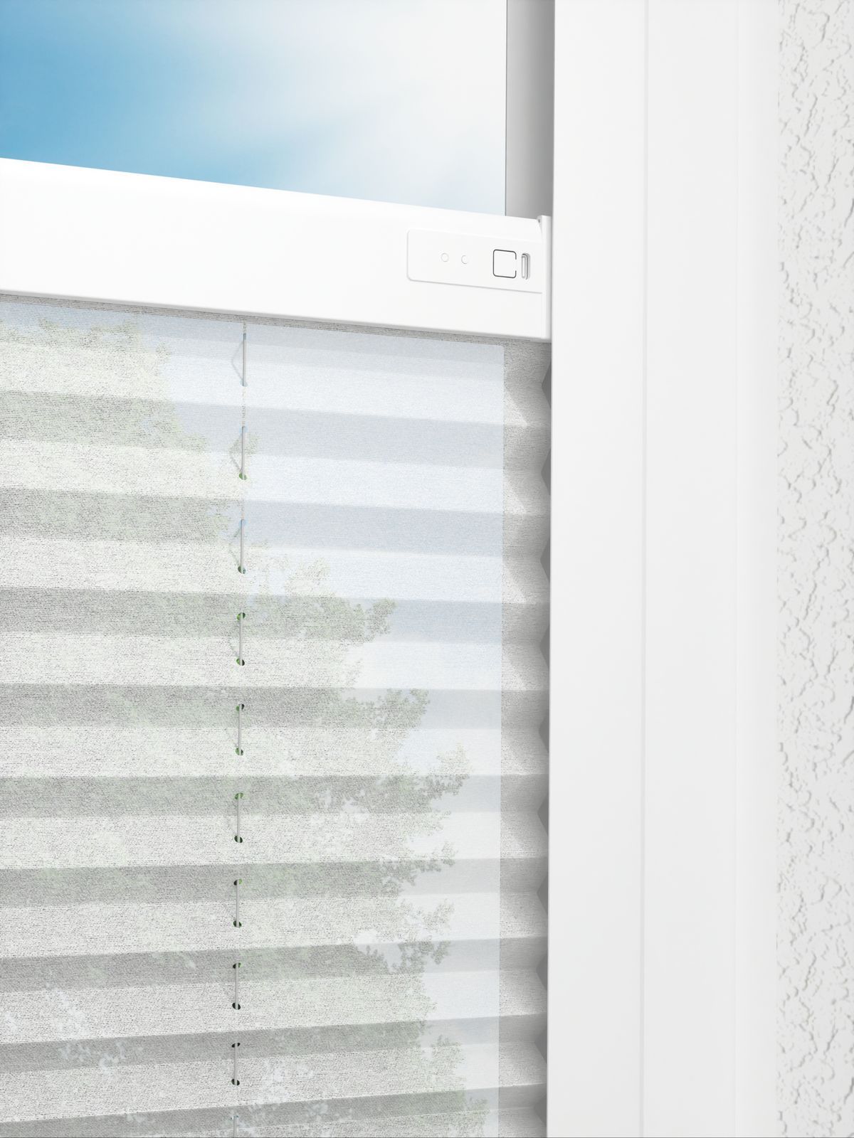 Detailansicht LYSEL HOME Store plissé 113A Nero