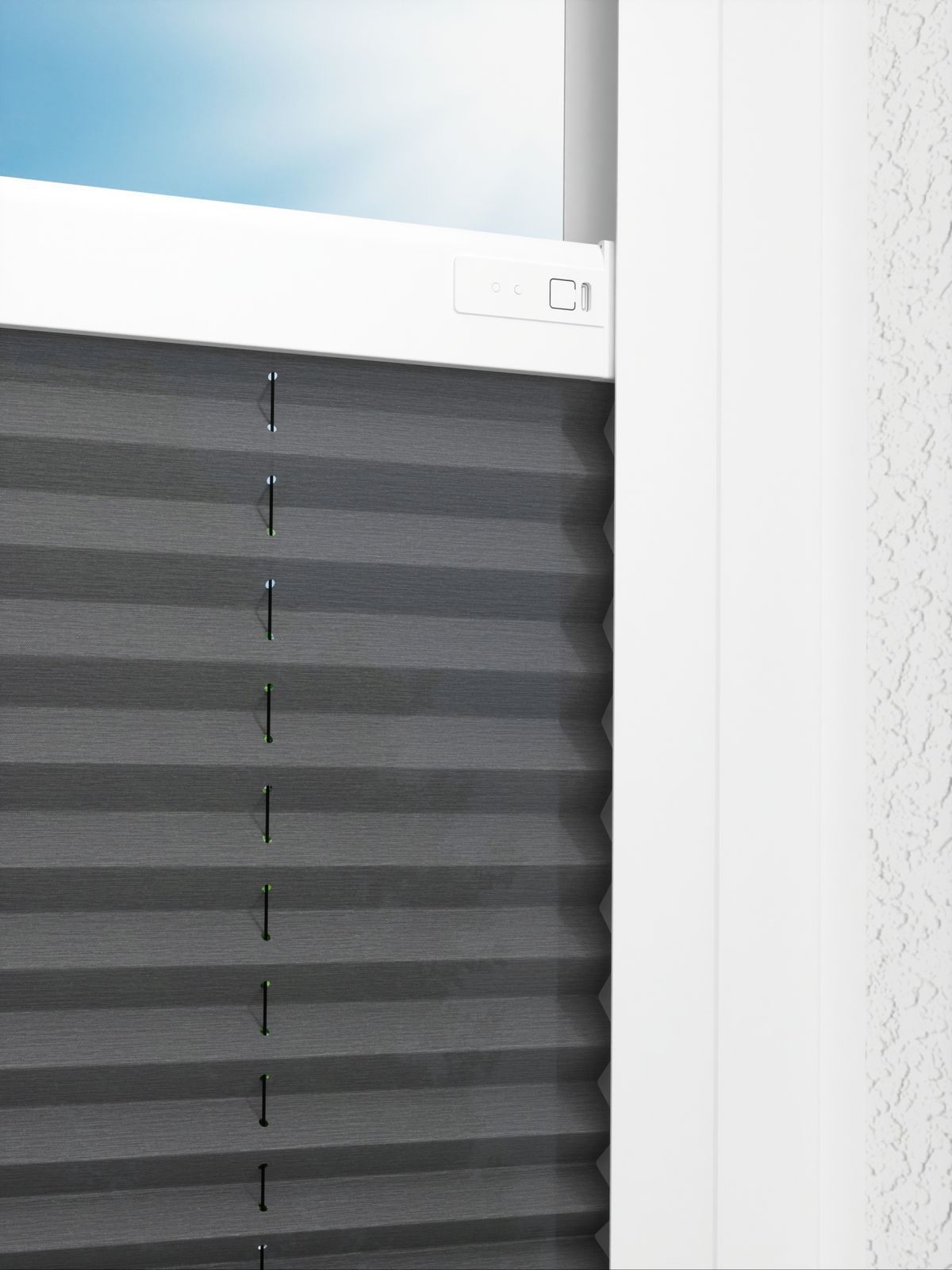 Detailansicht LYSEL HOME plissé 306A Aramiq