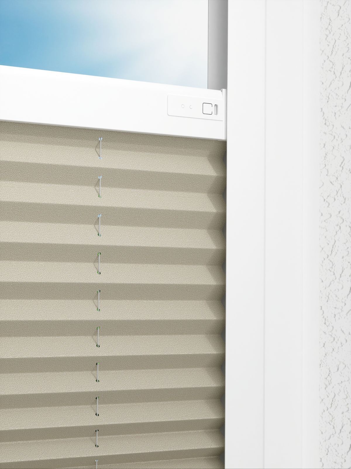 Detailansicht LYSEL HOME plissé 308A Alora