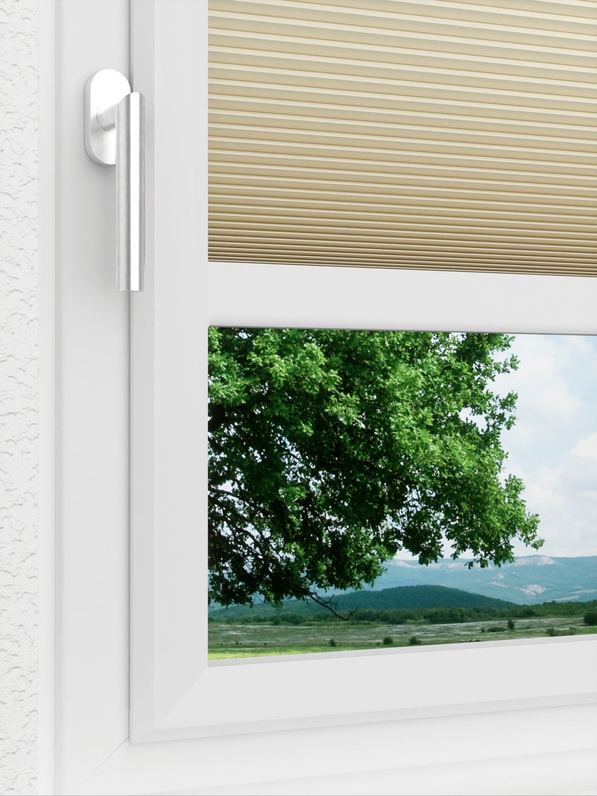 Detailansicht LYSEL HOME Plissee 033A Nana BO Wabe