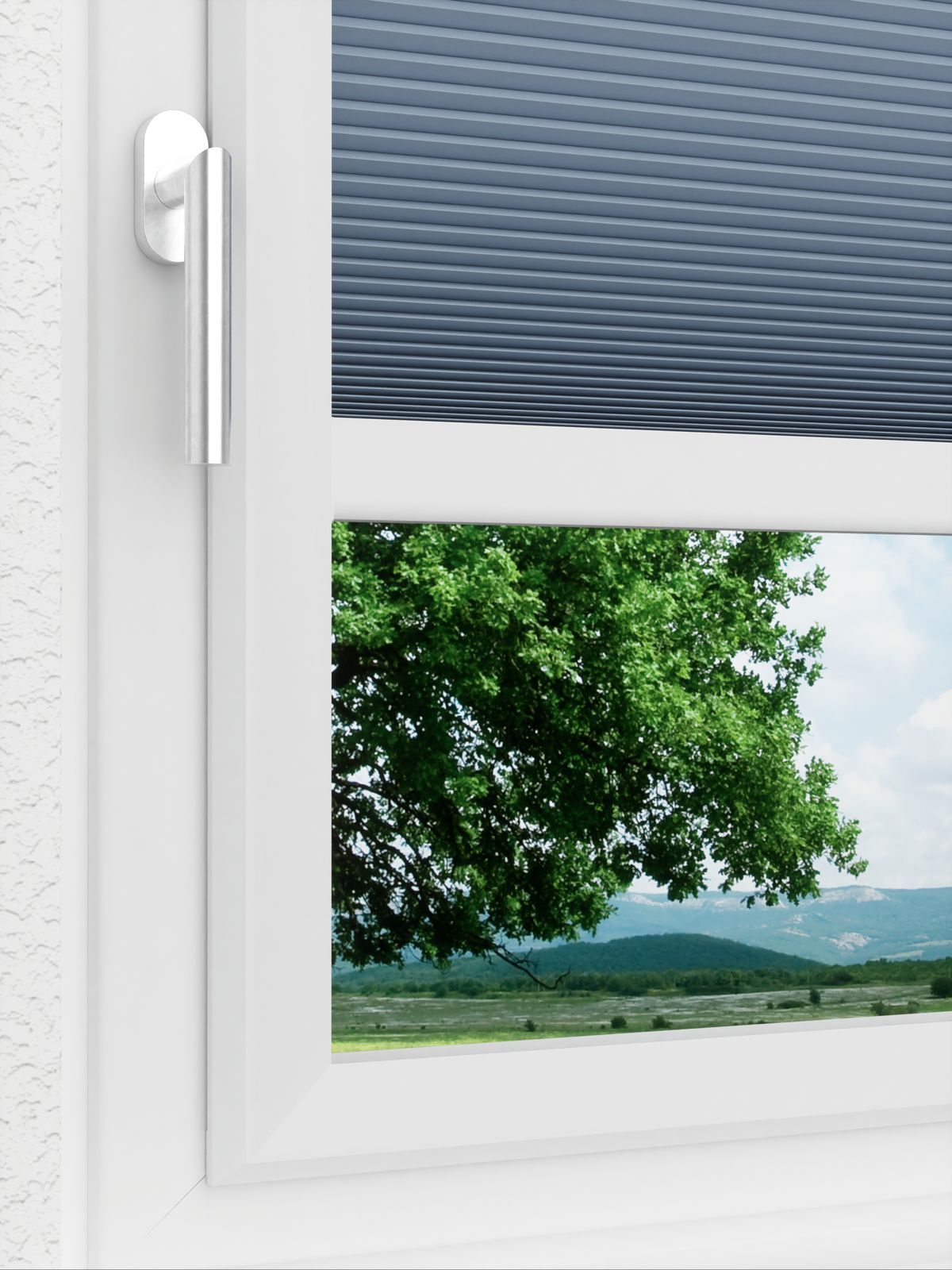 Detailansicht LYSEL HOME plissé 023A nid d'abeille