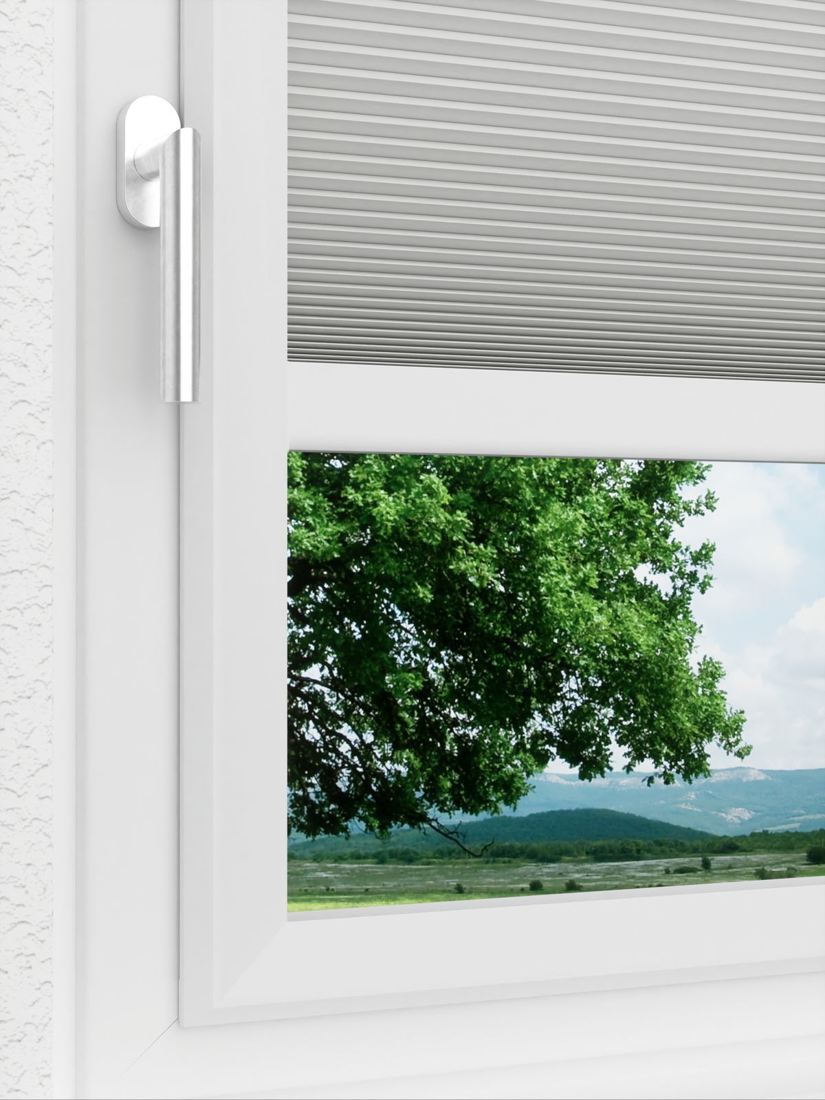 Detailansicht LYSEL HOME plissé 006A nid d'abeille