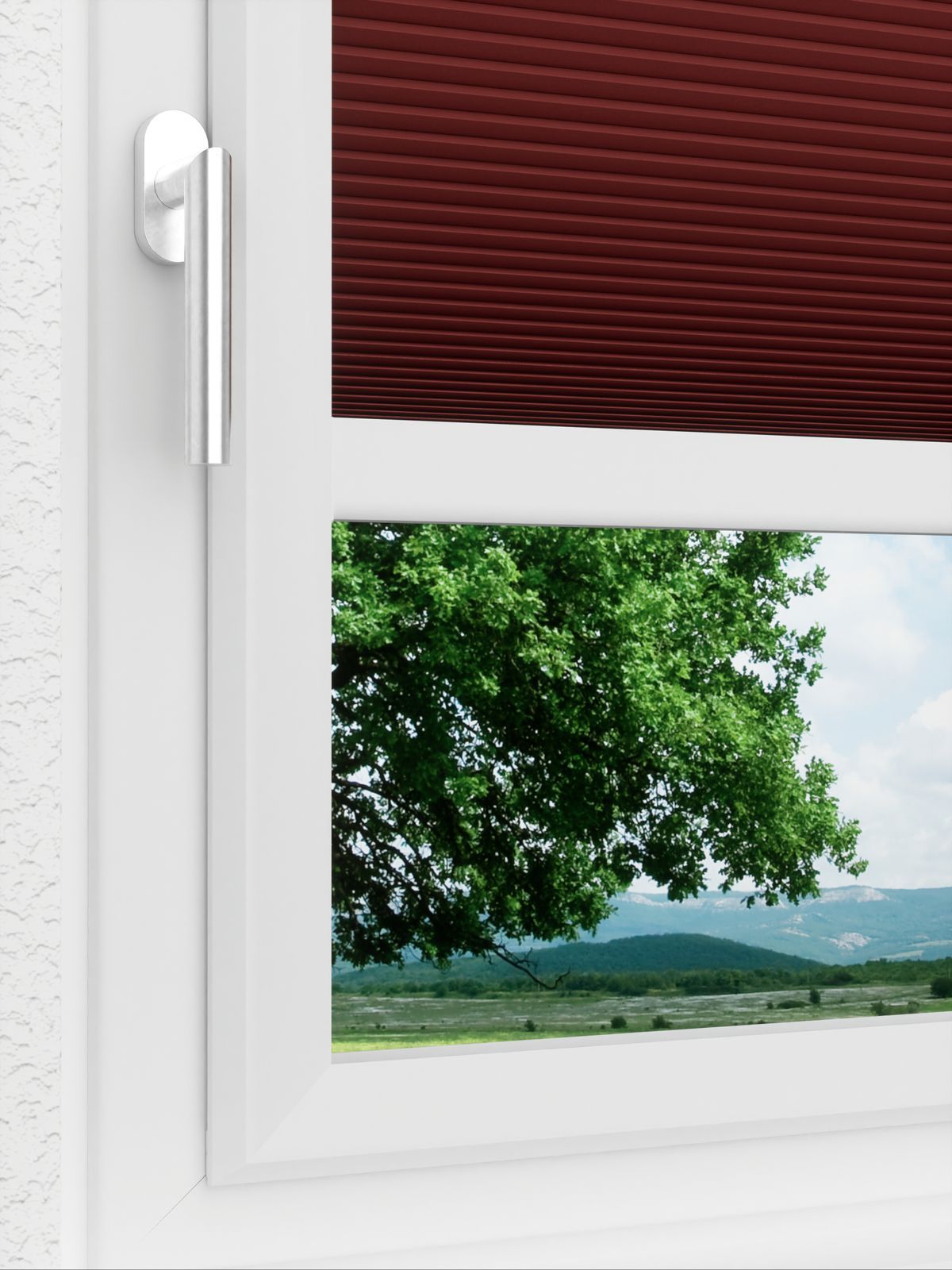 Detailansicht LYSEL HOME plissé 022A nid d'abeille