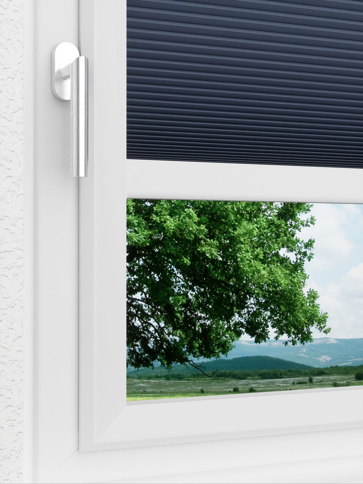 Detailansicht LYSEL HOME plissé nid d'ab. 030A Alba LI