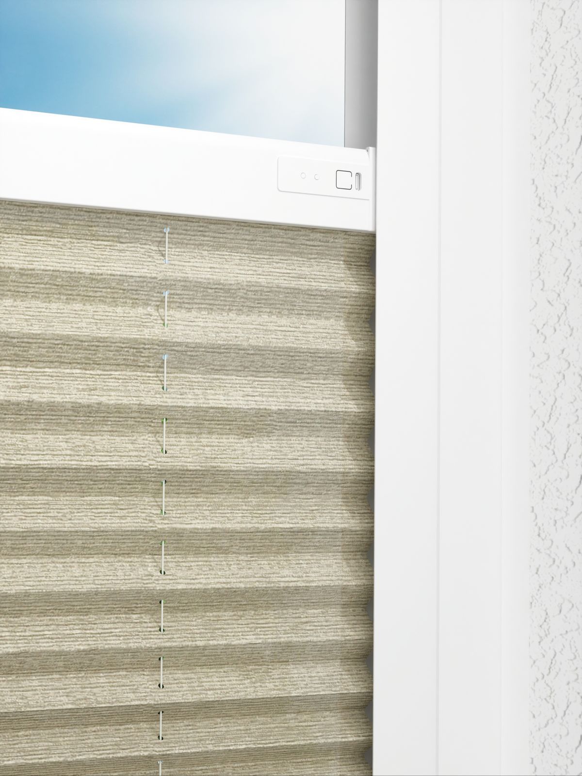 Detailansicht LYSEL HOME Plissee 427A Light Mix