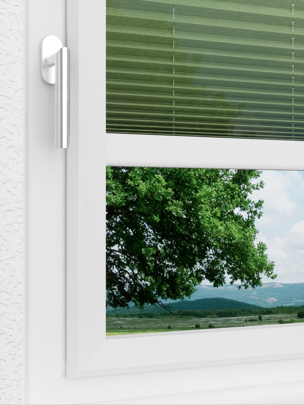 Detailansicht LYSEL HOME Plissee 330A Light Mix
