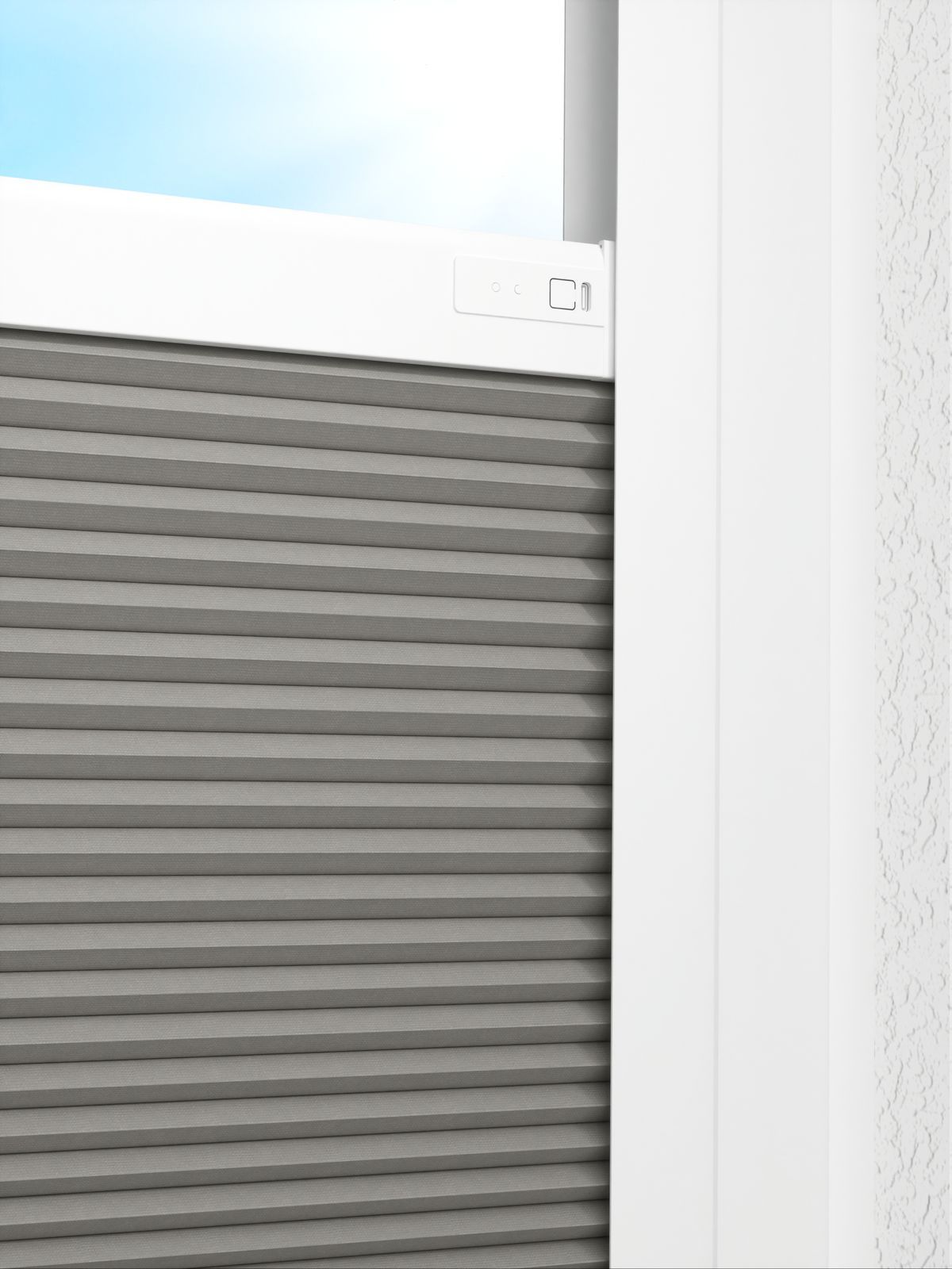 Detailansicht LYSEL HOME Plissee 020A Calluna Wabe