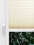 LYSEL HOME Store plissé 101A Crepe Pearl Fensteransicht
