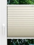 LYSEL HOME plissé 140A Krepp Pearl Fensteransicht