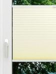LYSEL HOME Plissee 313A Evelyne Wabe Fensteransicht