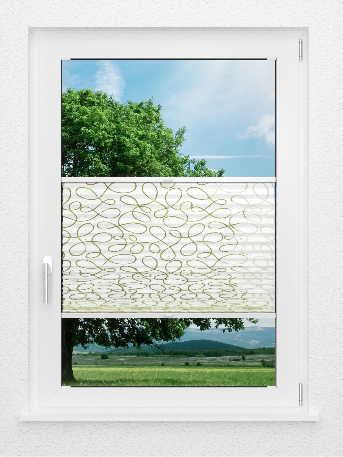 Detailansicht LYSEL HOME Plissee 334A Rhythm