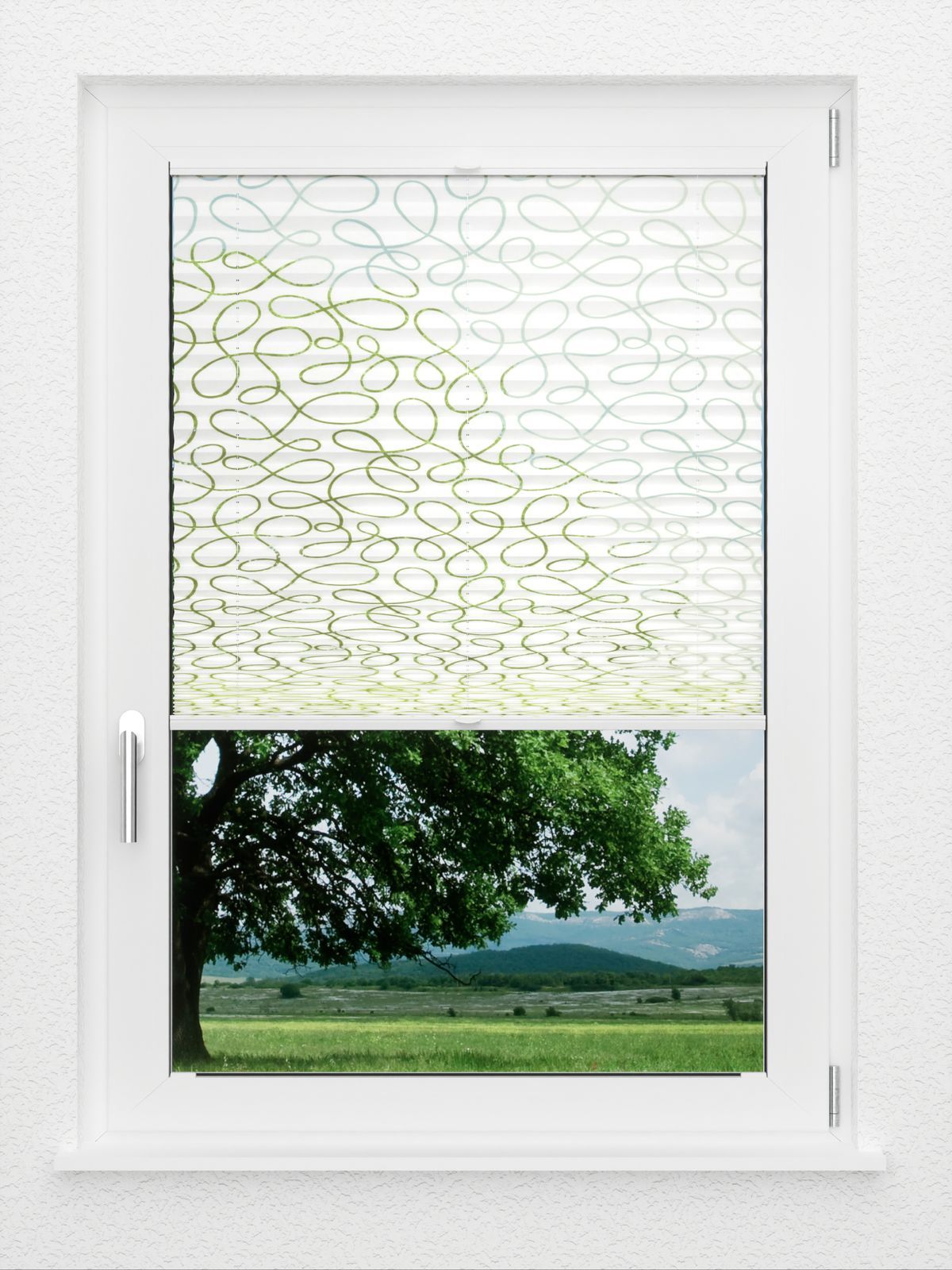 Detailansicht LYSEL HOME Plissee 334A Rhythm