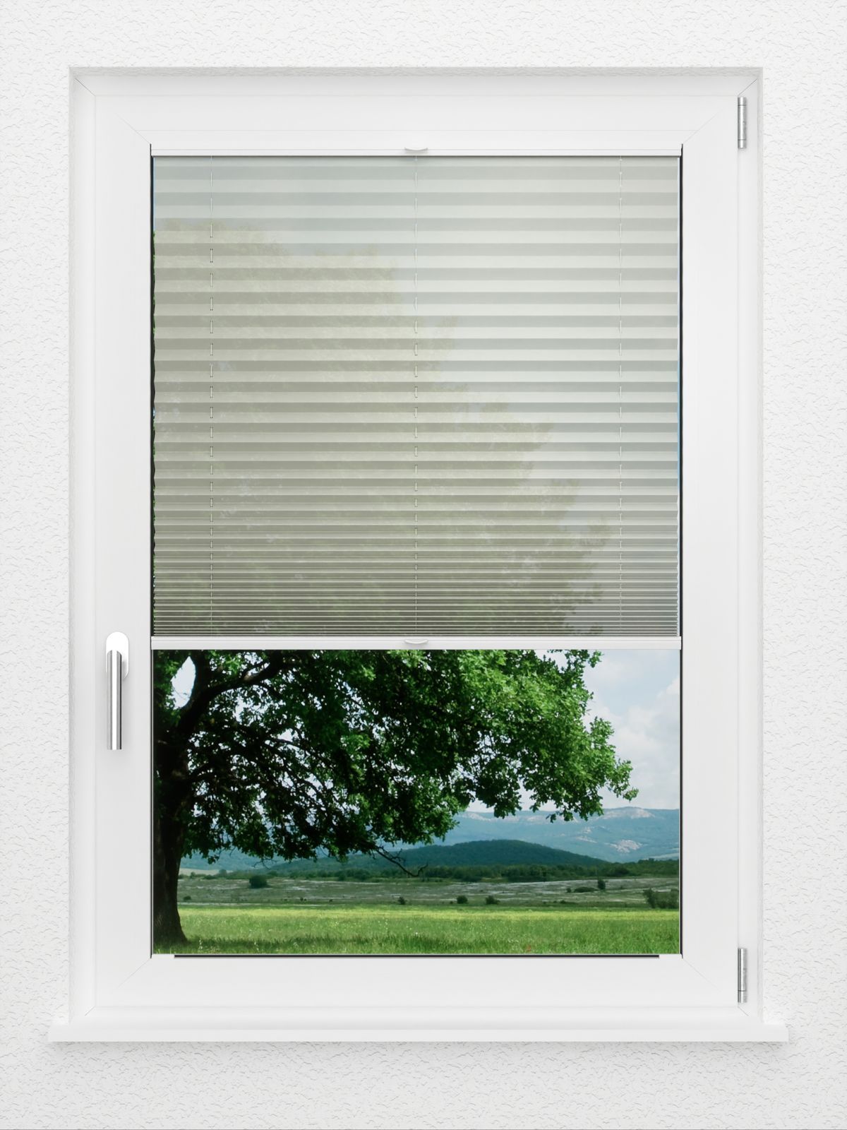 Detailansicht LYSEL HOME Plissee 401A Flame