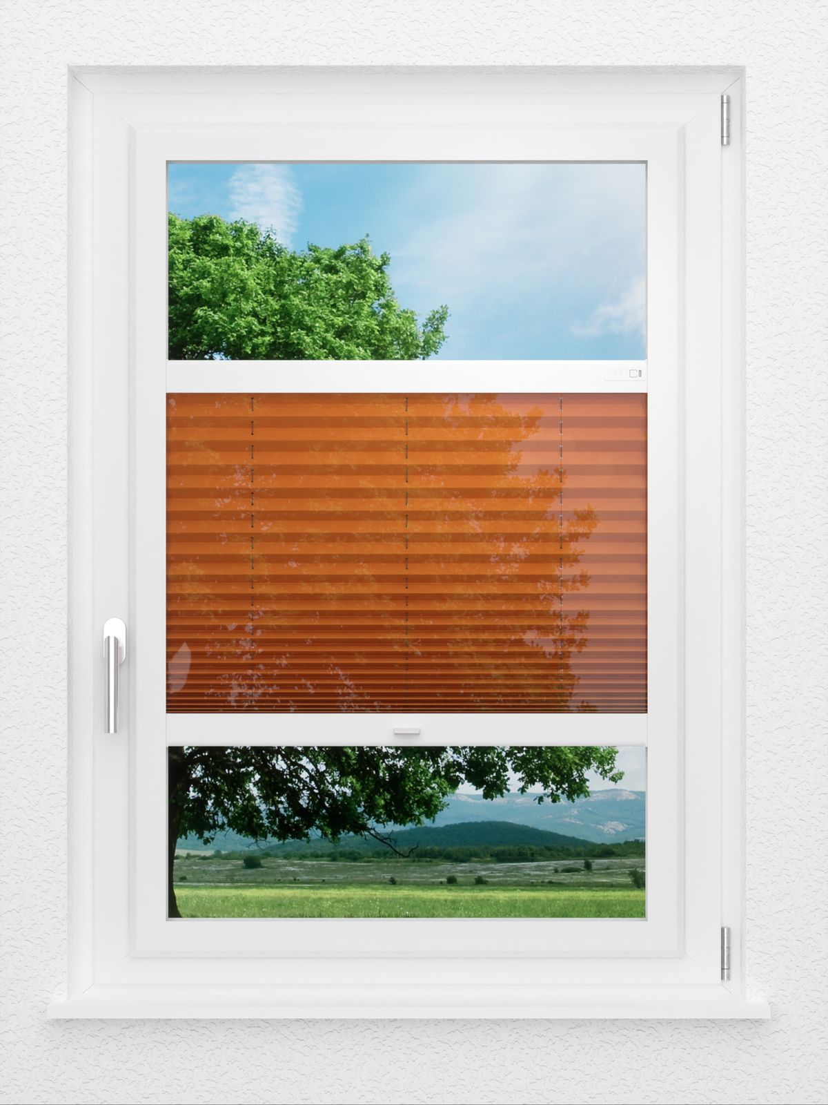Detailansicht LYSEL HOME Plissee 429A Flame