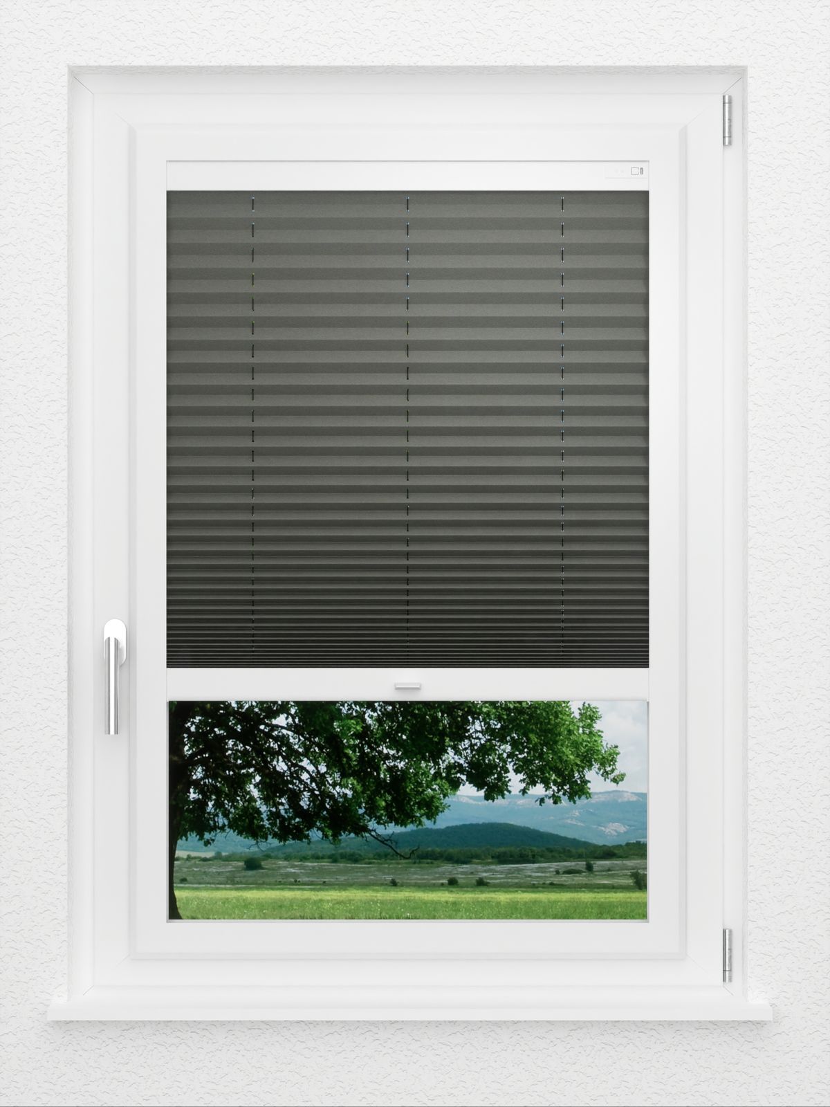 Detailansicht LYSEL HOME Store plissé 208A Crepe