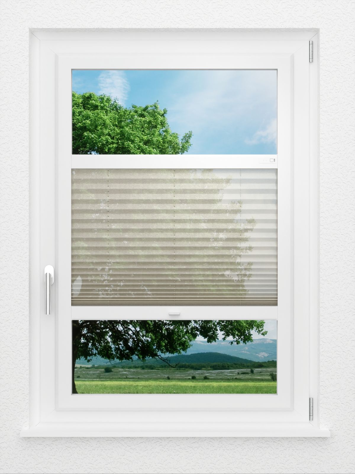 Detailansicht LYSEL HOME Store plissé 110A Nero