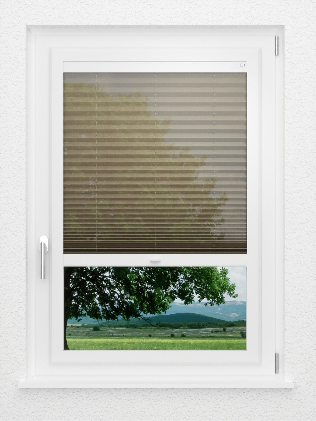 Detailansicht LYSEL HOME Store plissé 111A Nero