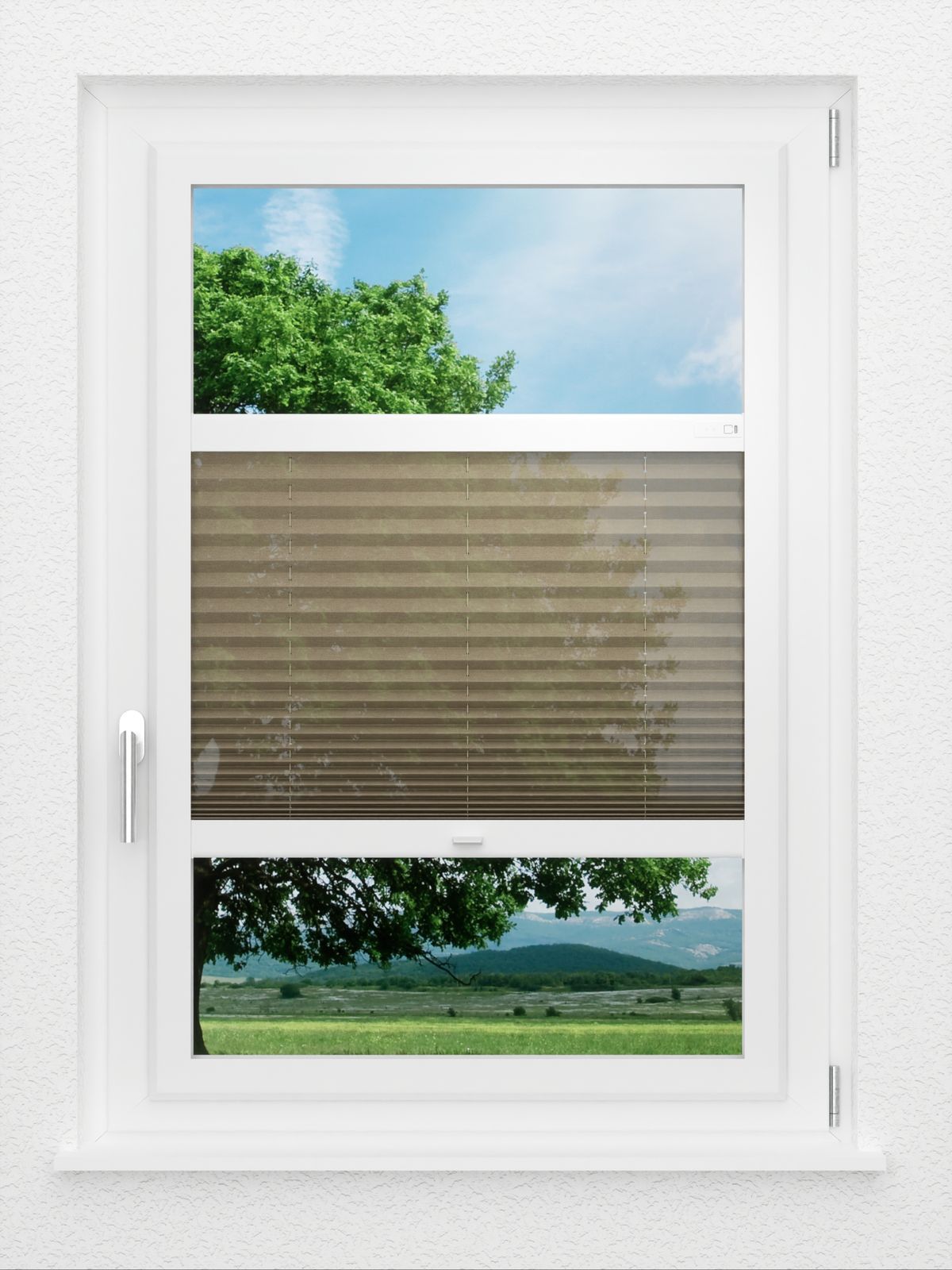 Detailansicht LYSEL HOME Store plissé 111A Nero