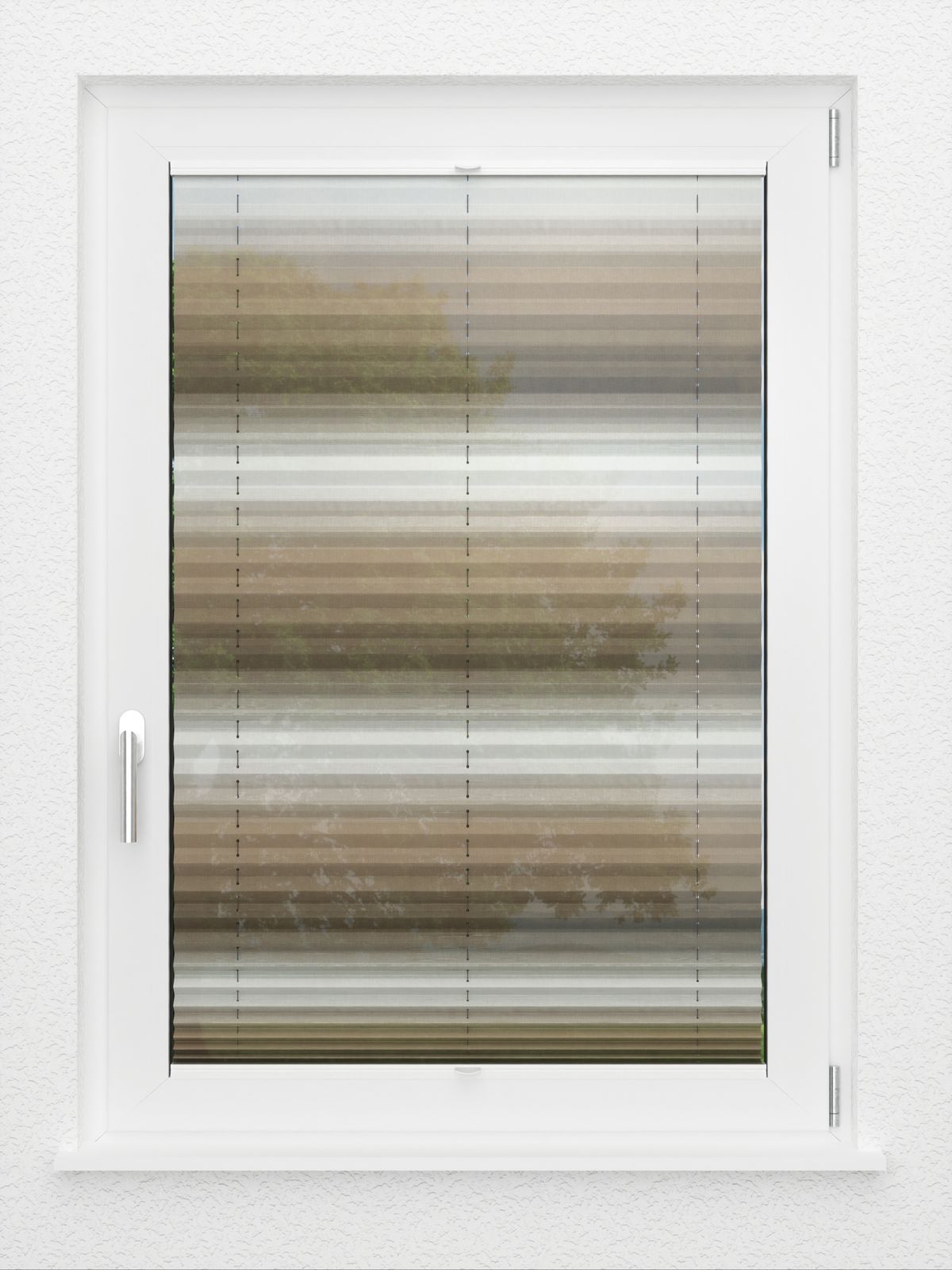 Detailansicht LYSEL HOME Plissee 335A Light Wave