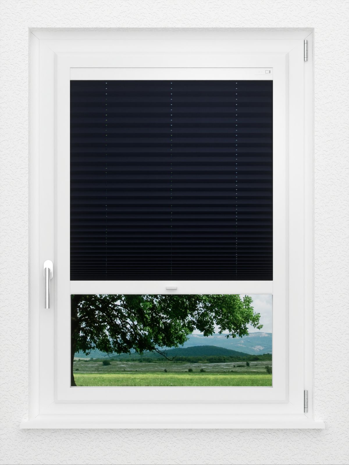 Detailansicht LYSEL HOME Plissee 403A Midnight Brillia
