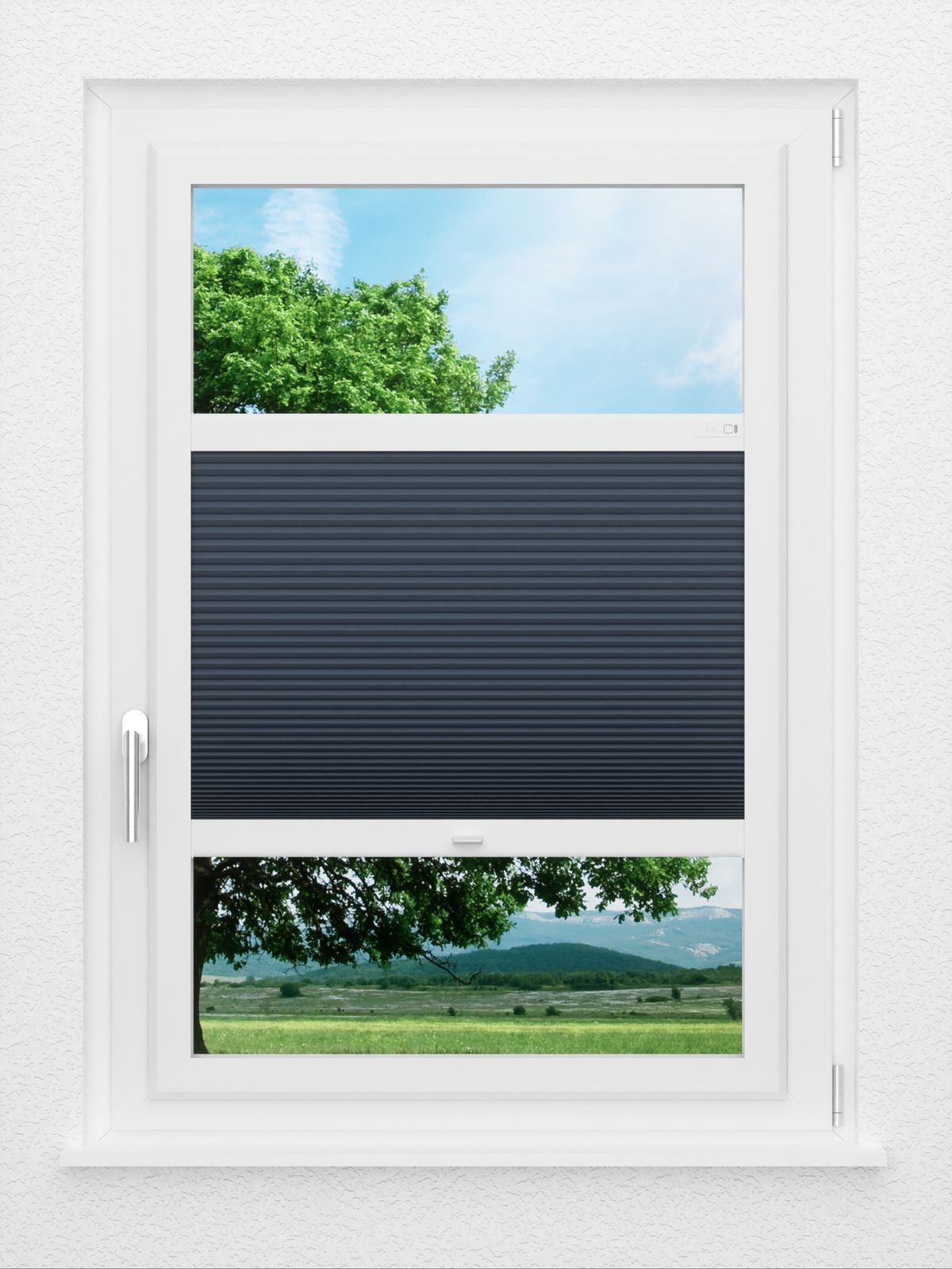 Detailansicht LYSEL HOME plissé 024A nid d'abeille