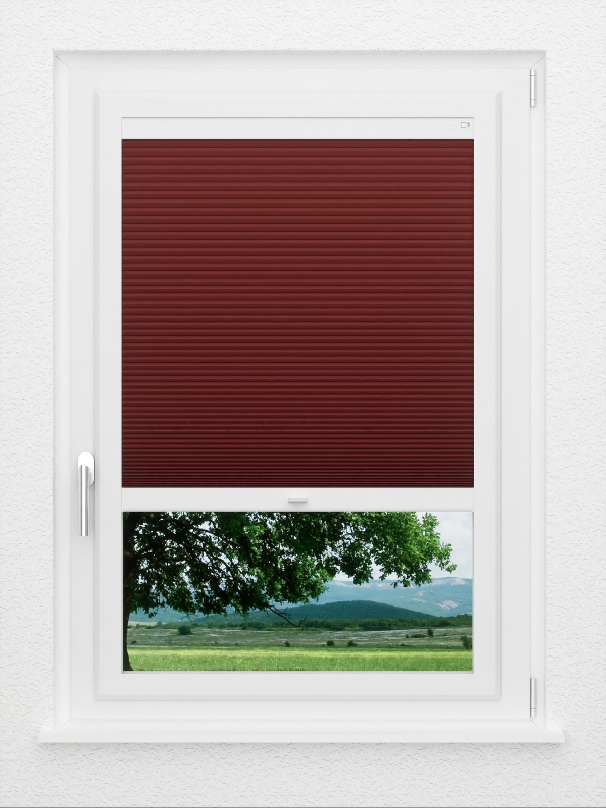 Detailansicht LYSEL HOME plissé 022A nid d'abeille