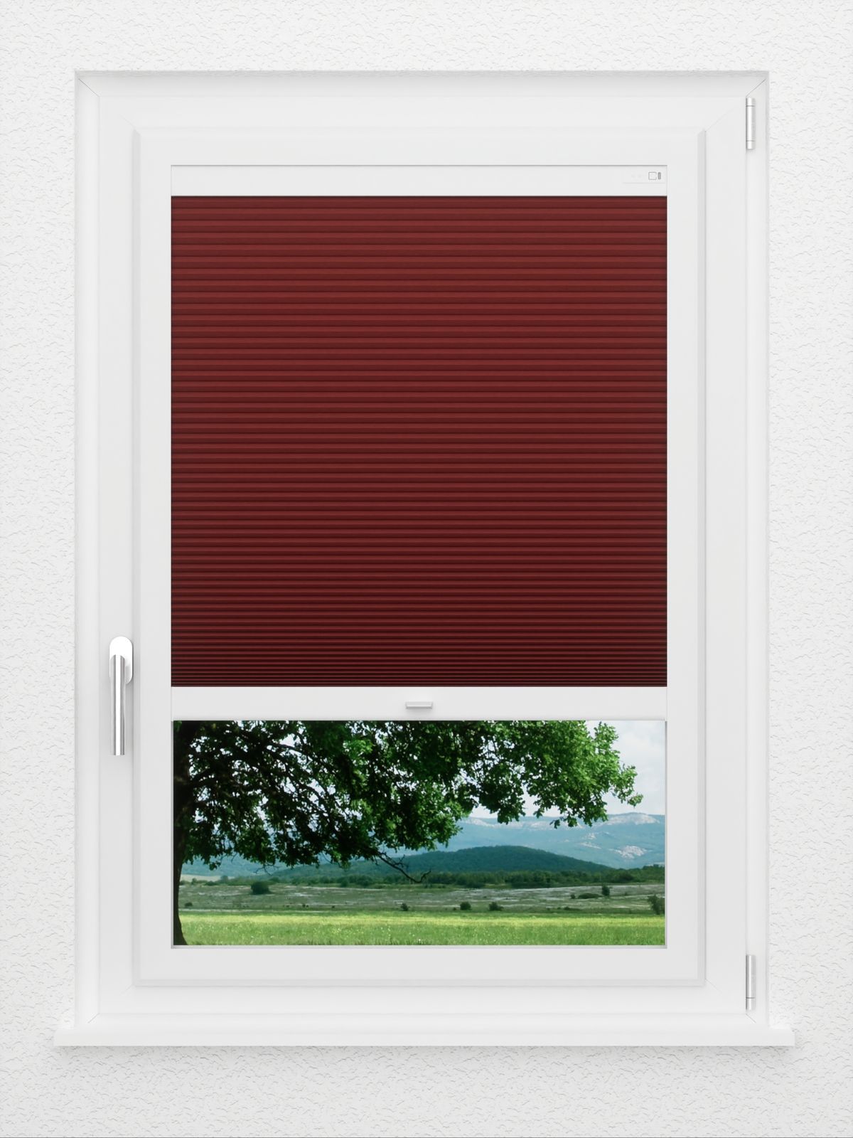 Detailansicht LYSEL HOME plissé nid d'ab. 028A Alba LI