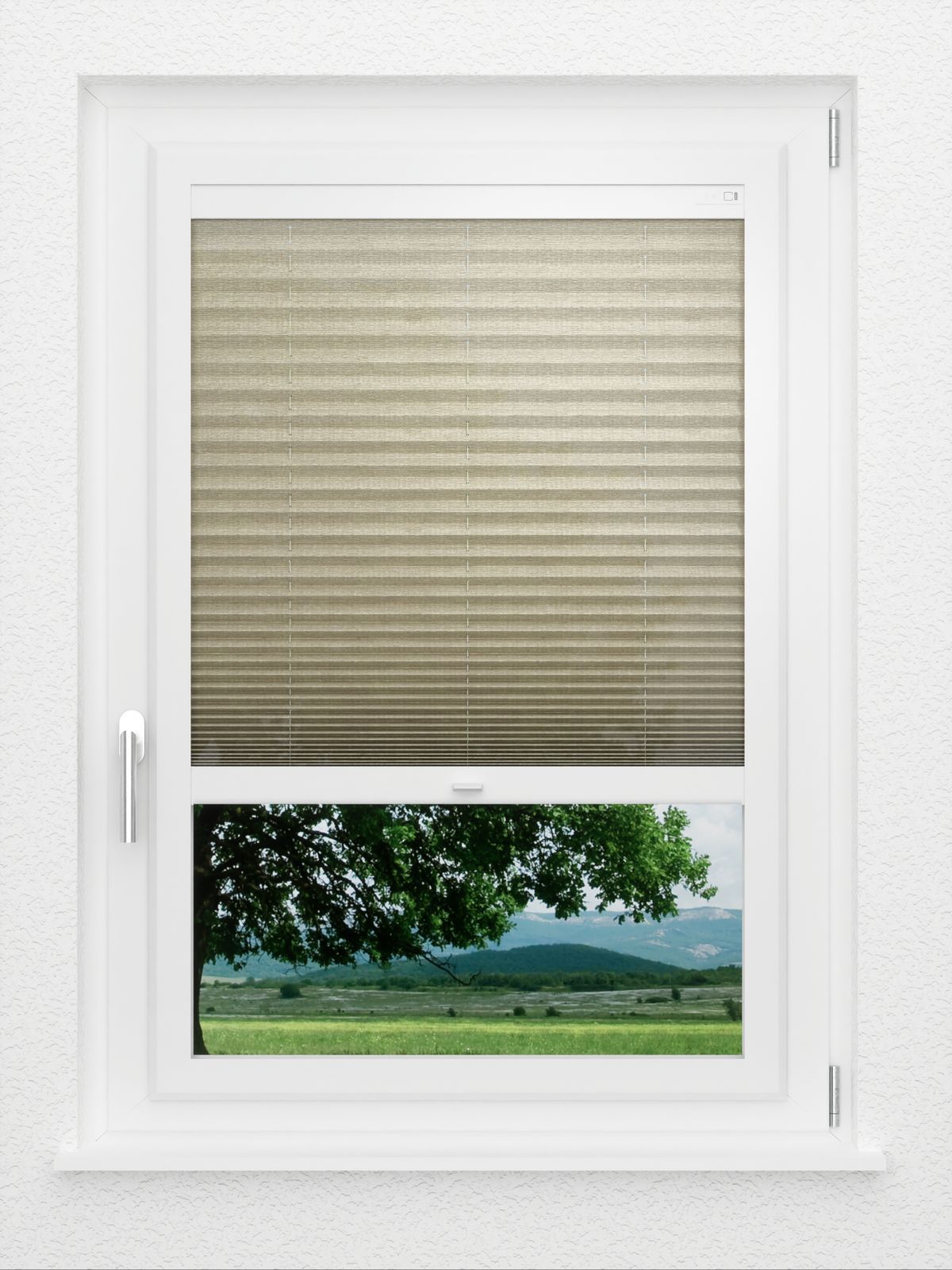 Detailansicht LYSEL HOME Plissee 427A Light Mix