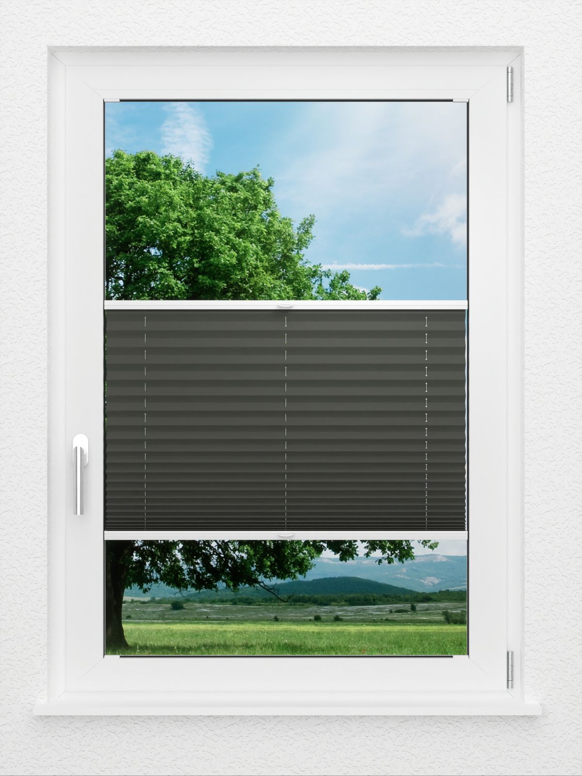 Detailansicht LYSEL HOME Plissé 202B Crepe BO