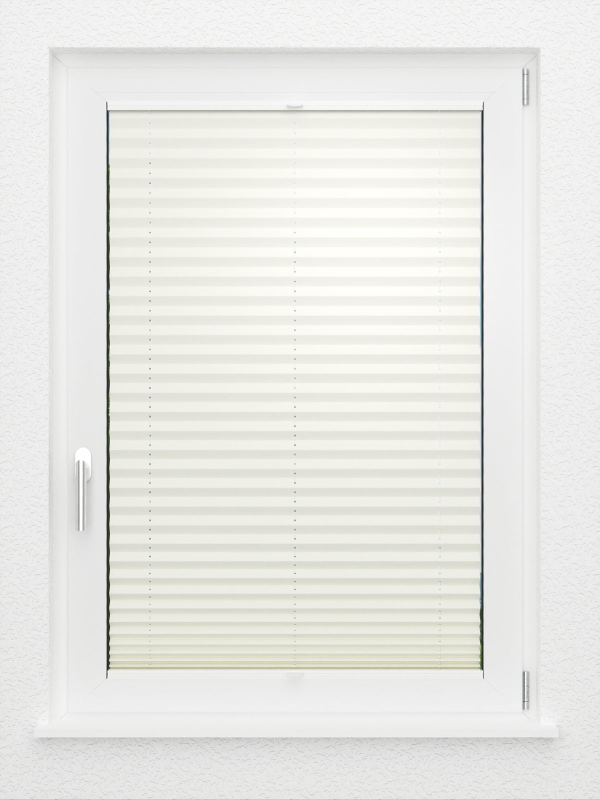 Detailansicht LYSEL HOME Plissé 140B Krepp Pearl