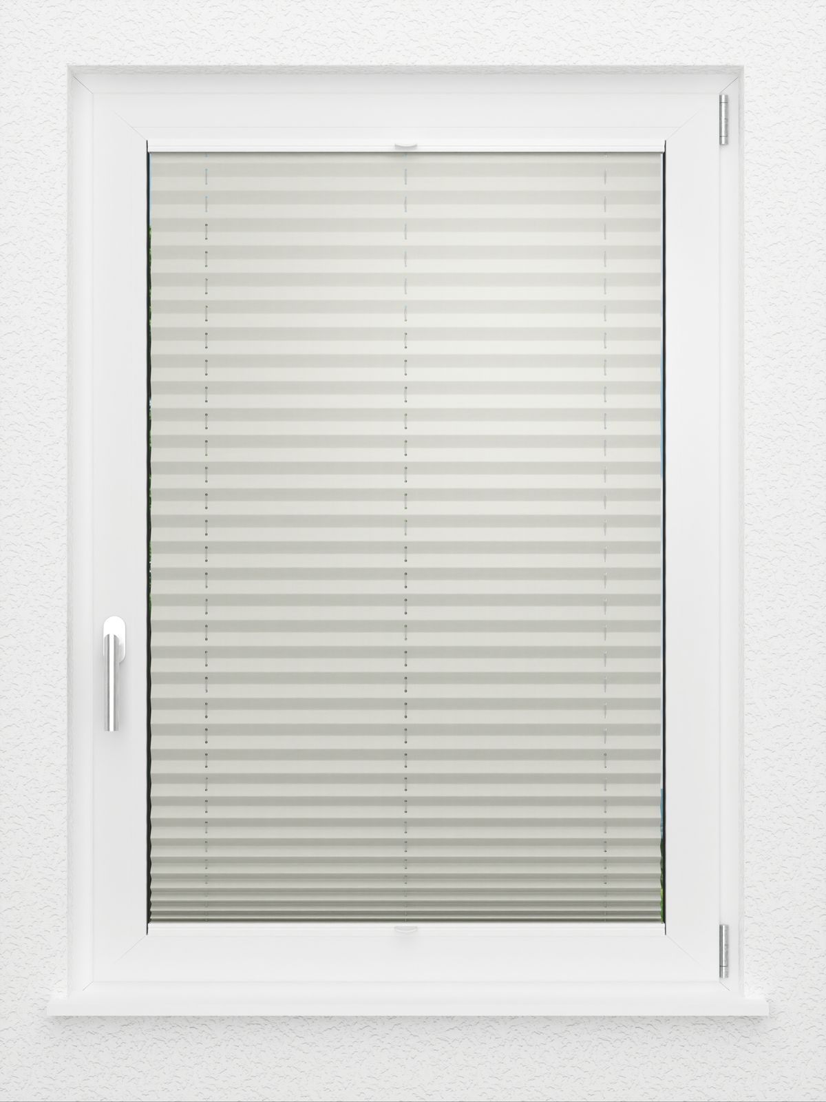 Detailansicht LYSEL HOME Plissé 212B Crepe Pearl