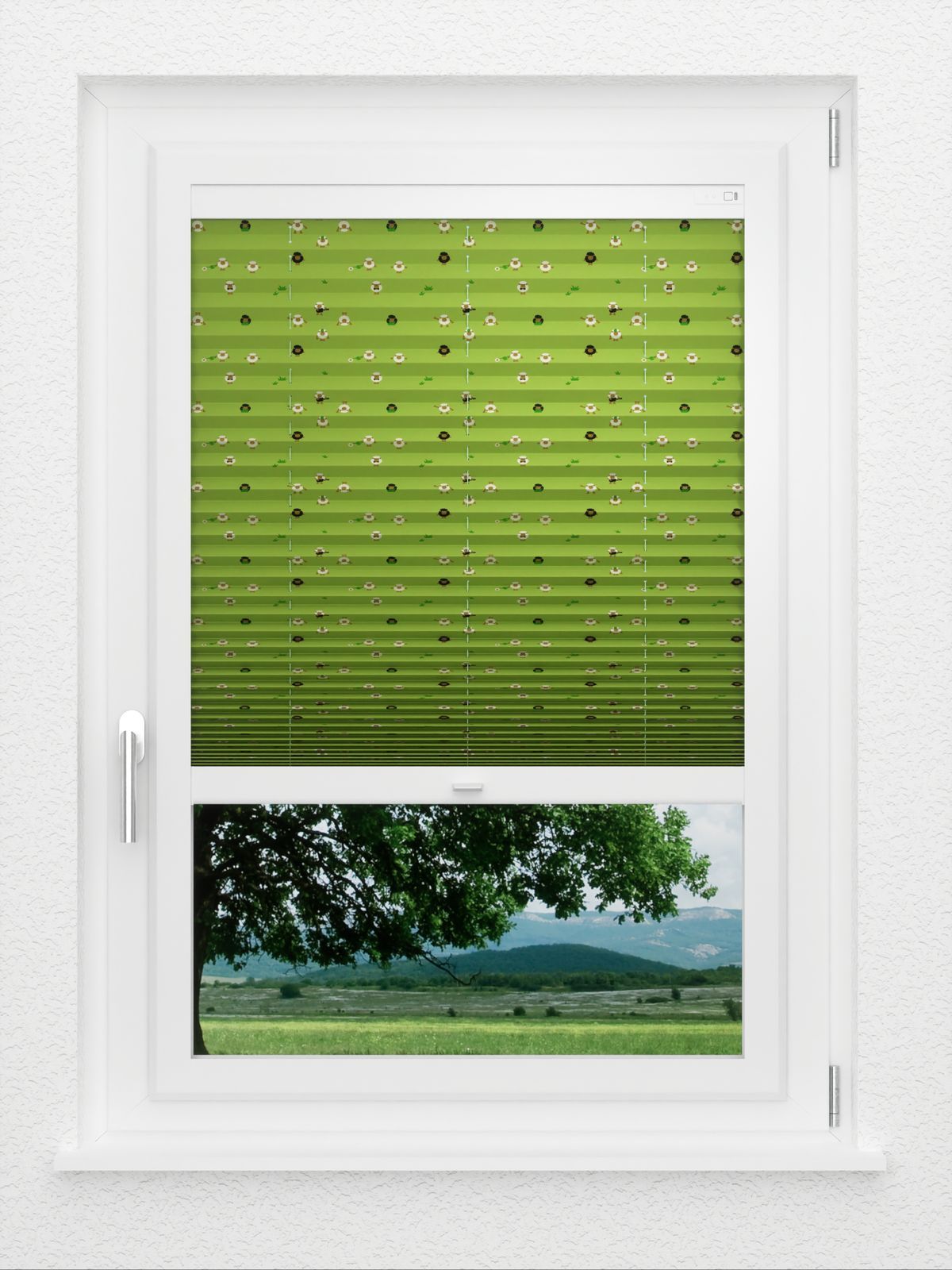Detailansicht LYSEL HOME Plissee 402A Meadow Sheep