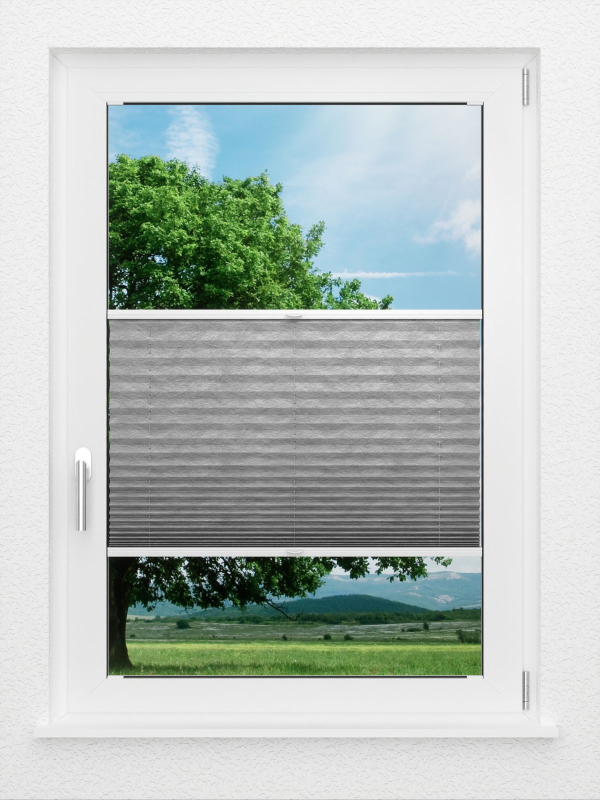 Detailansicht LYSEL HOME Plissee 430A Setado Line