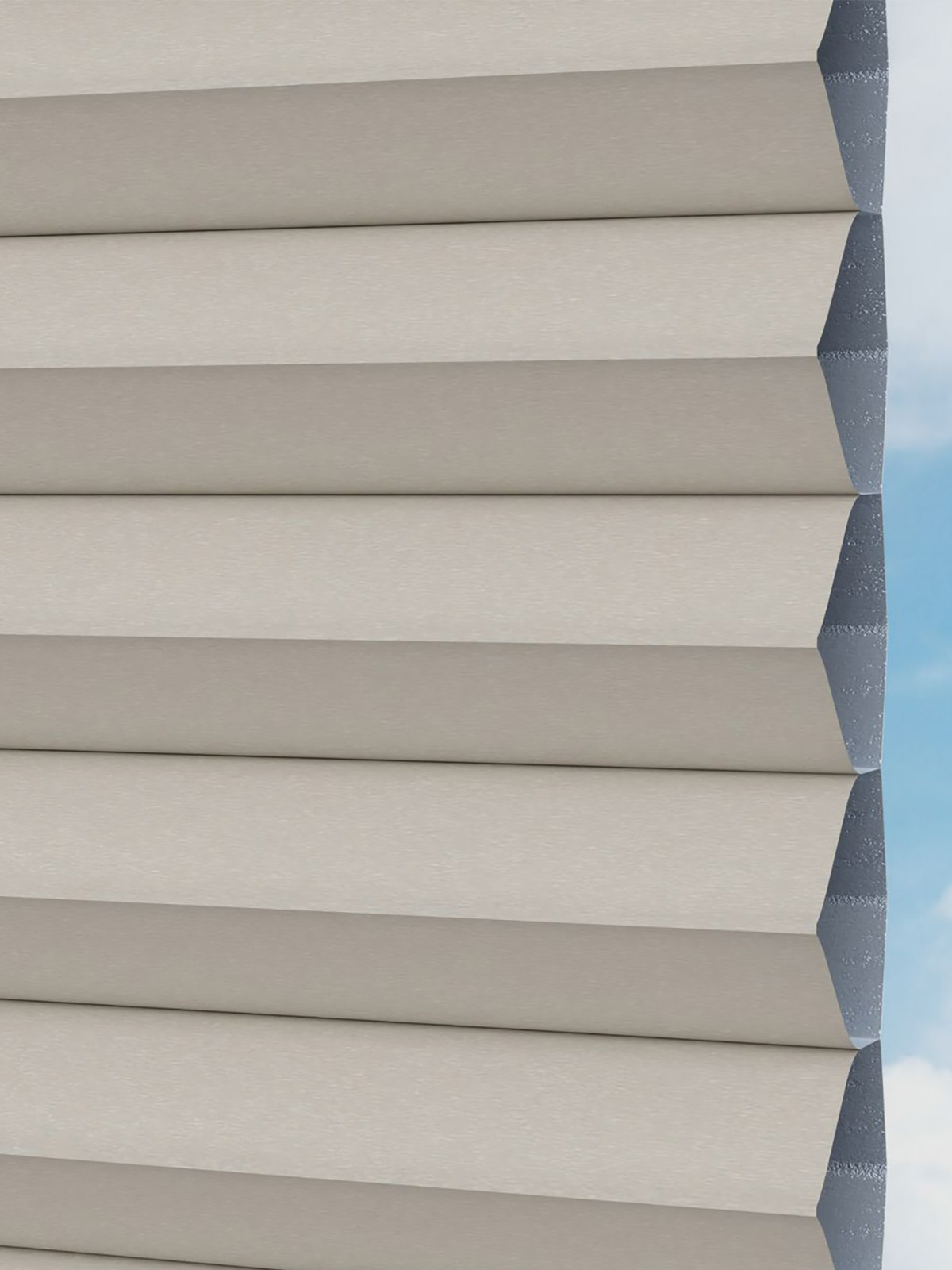 Detailansicht LYSEL HOME Plissé 008A nid d'abeille