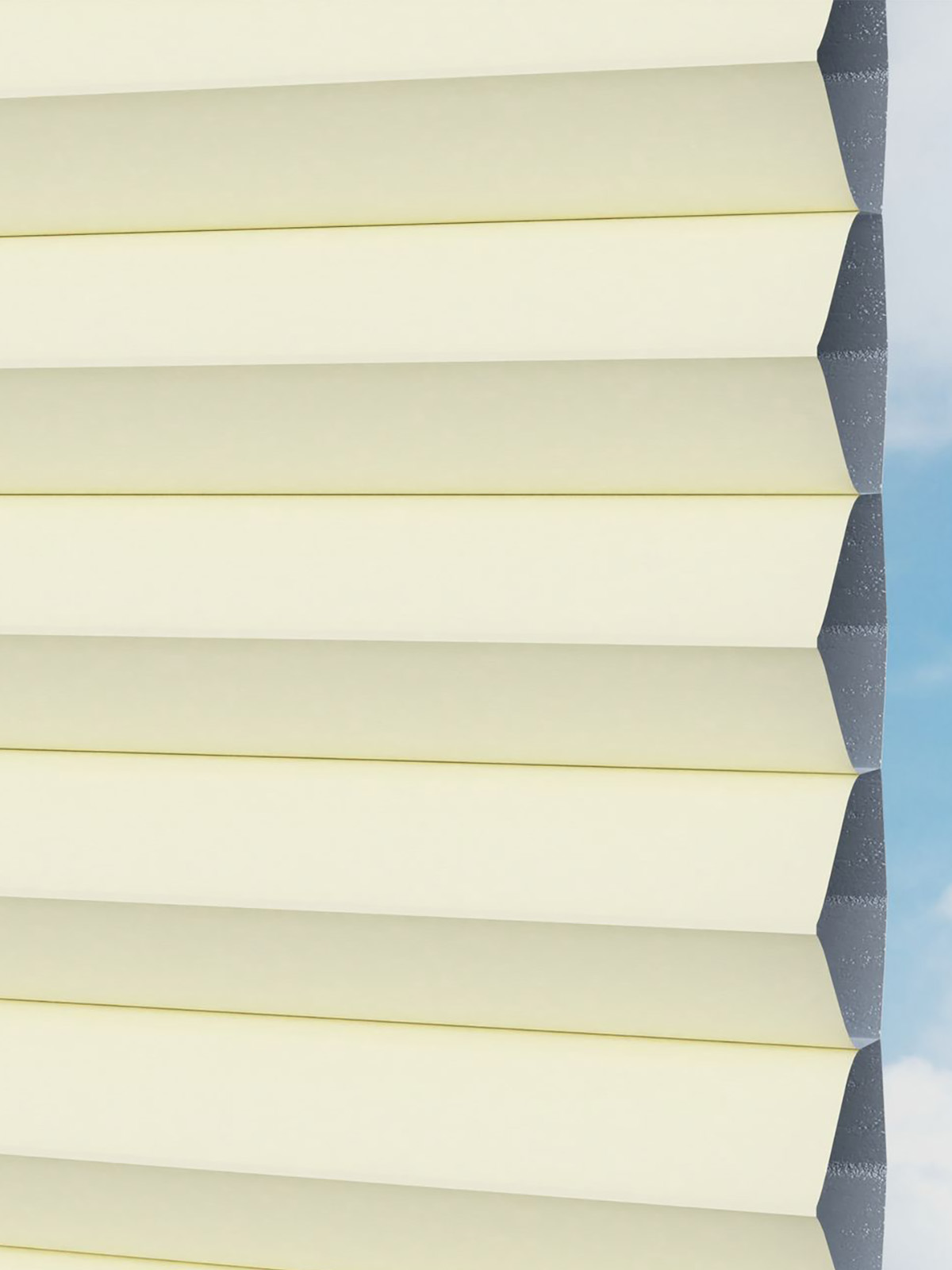 Detailansicht LYSEL HOME Plissé 016A nid d'abeille