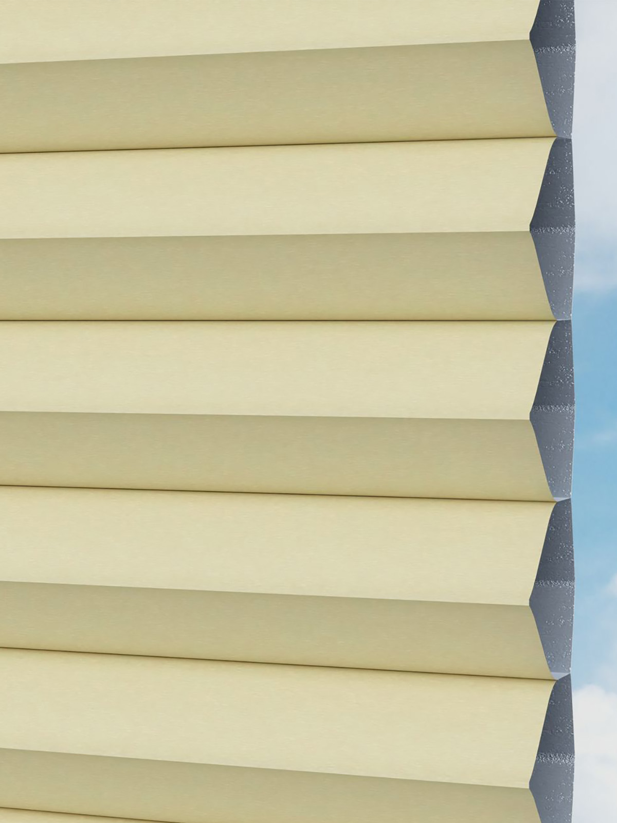 Detailansicht LYSEL HOME Plissé 025A nid d'abeille