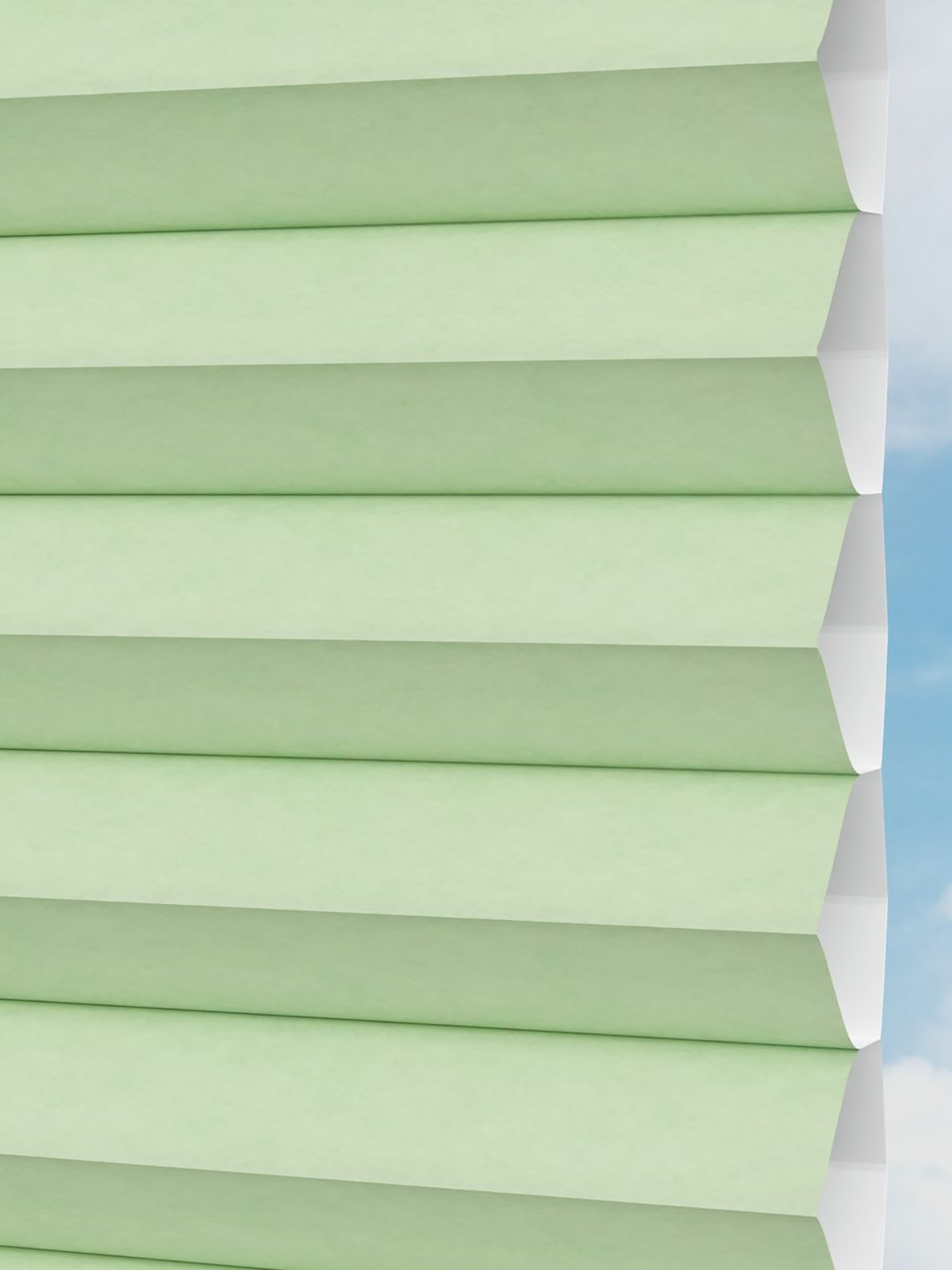 Detailansicht LYSEL HOME plissé nid d'ab. 027A Alba LI