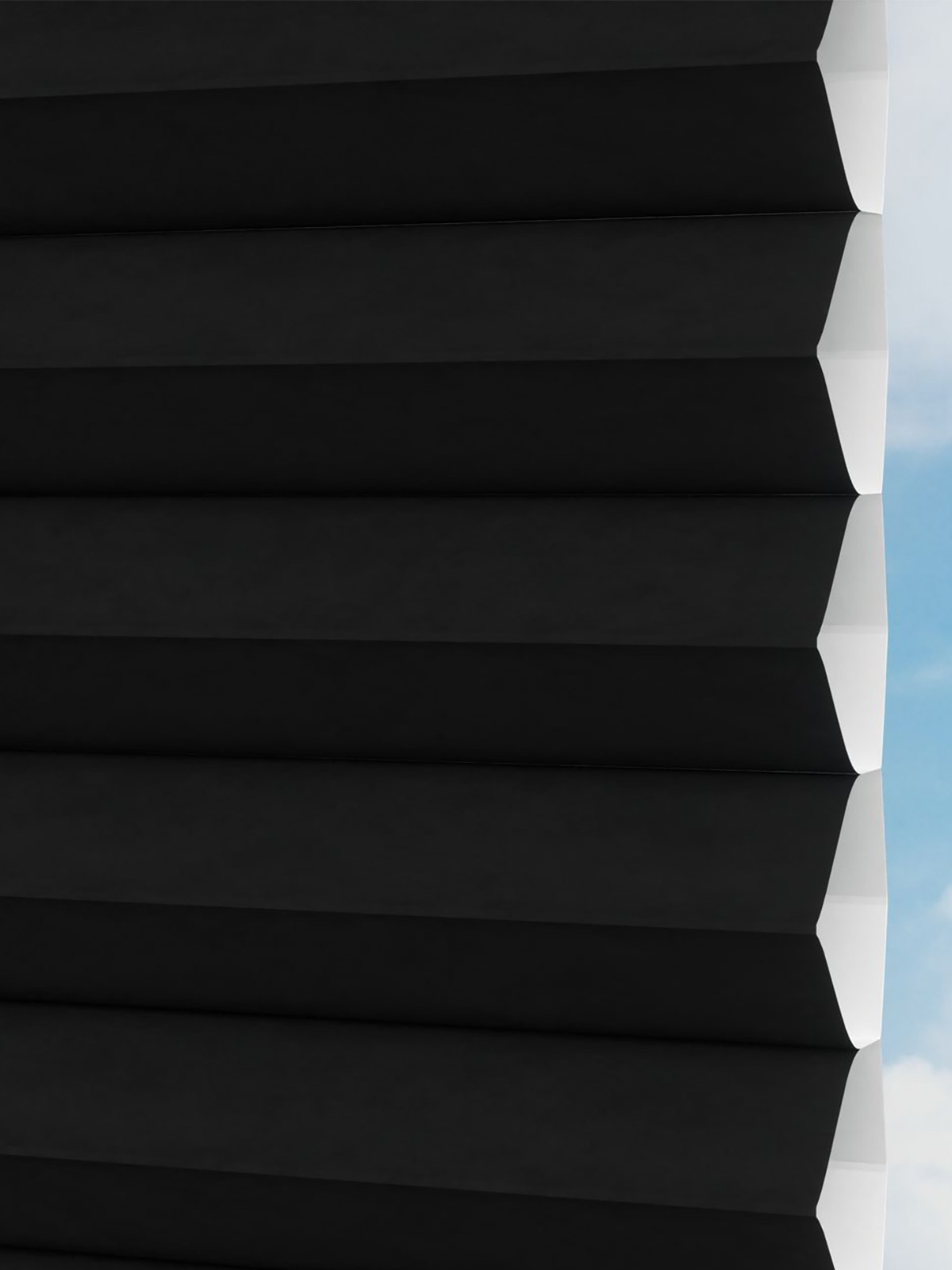 Detailansicht LYSEL HOME plissé nid d'ab. 032A Alba LI