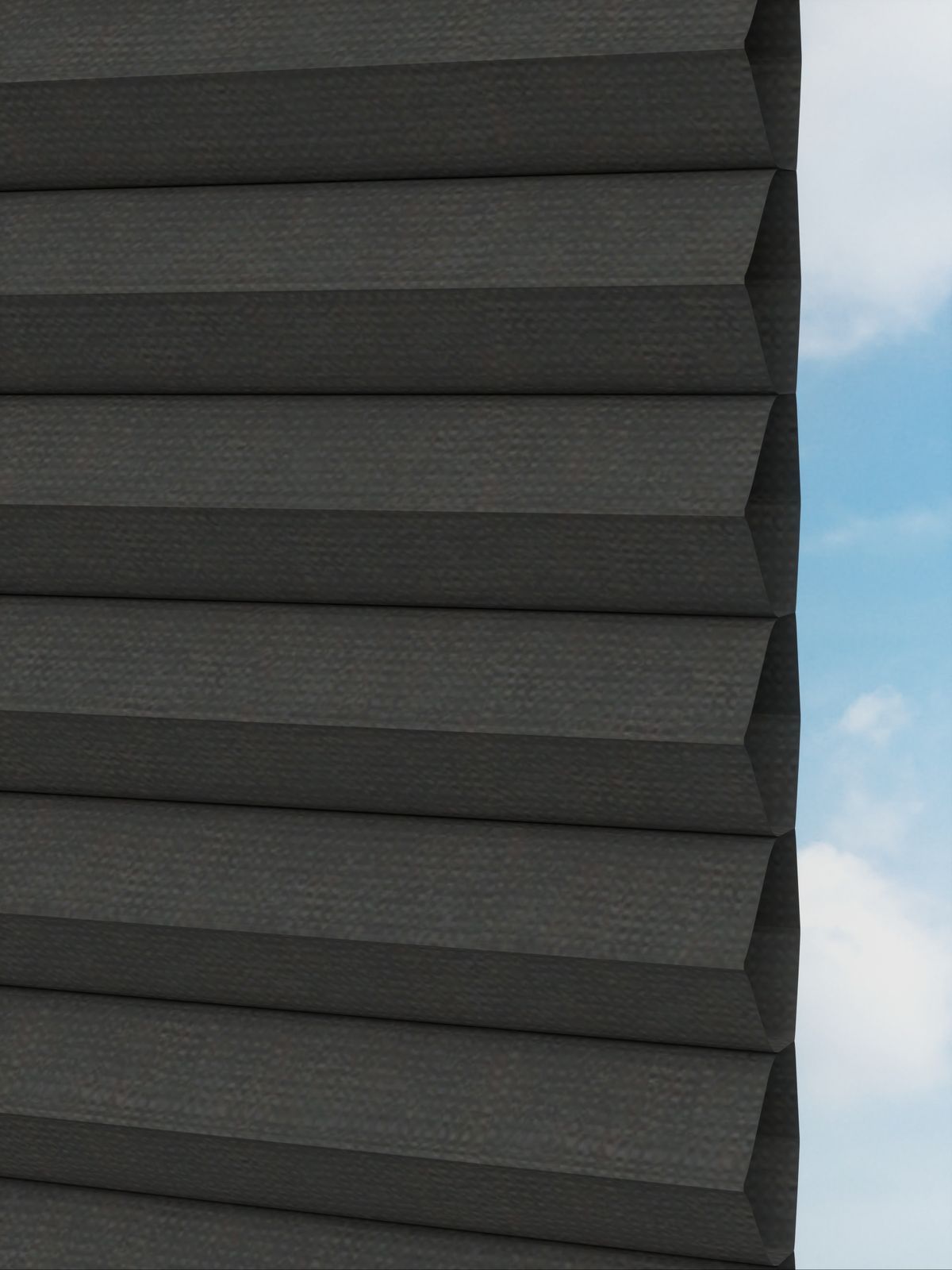 Detailansicht LYSEL HOME Plissee 018A Calluna Wabe