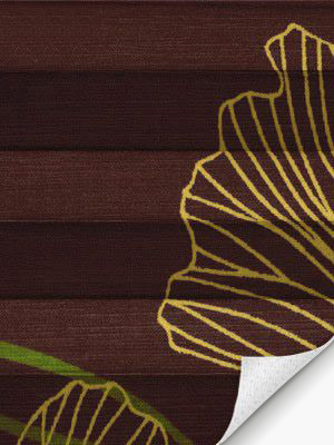 Preview LYSEL HOME Plissee 428A Ginkgos Midnight 4