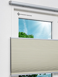 Nid d'abeille Shade 8020.9156 Fensteransicht